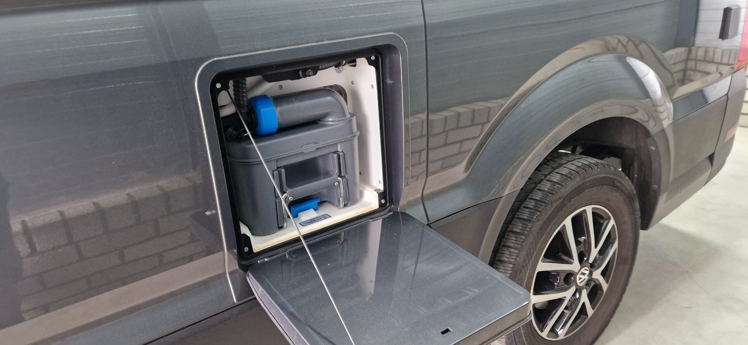 Grand california cassette deur stop